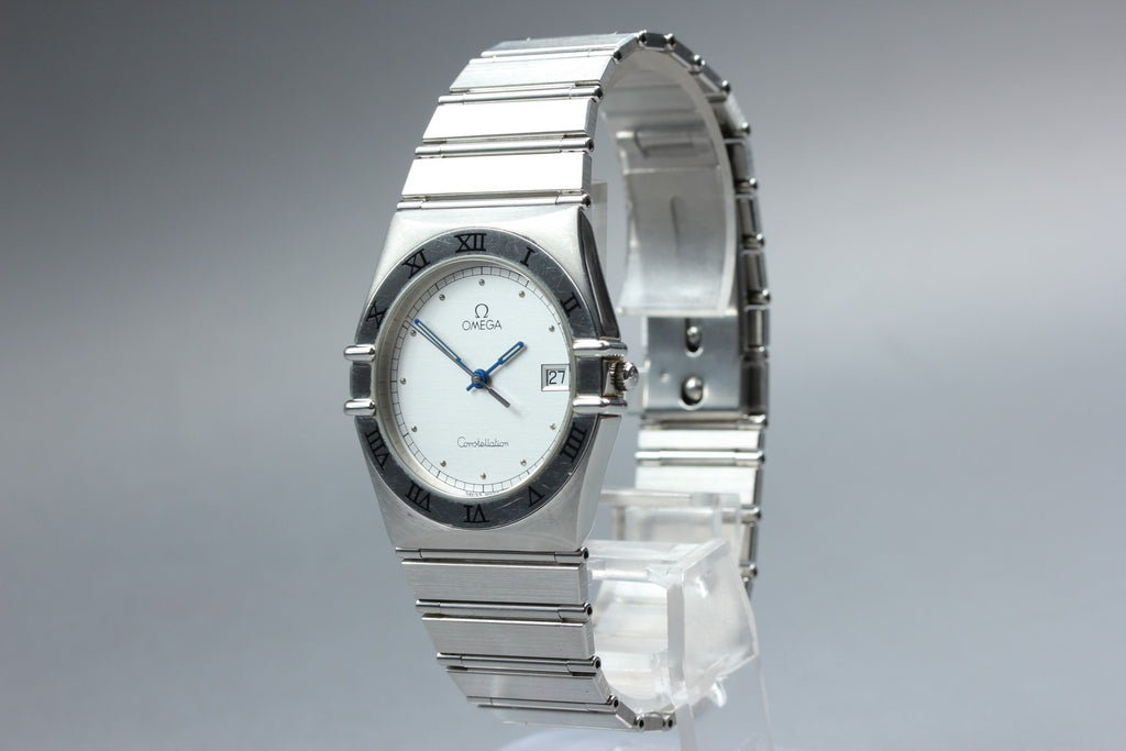 Full Set 1995 Near MINT OMEGA Constellation 32mm 396.1070.1 Quartz Men's Vintage