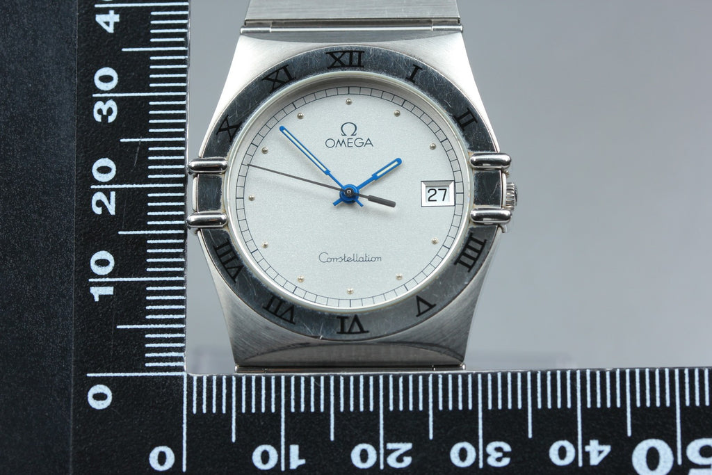 Full Set 1995 Near MINT OMEGA Constellation 32mm 396.1070.1 Quartz Men's Vintage