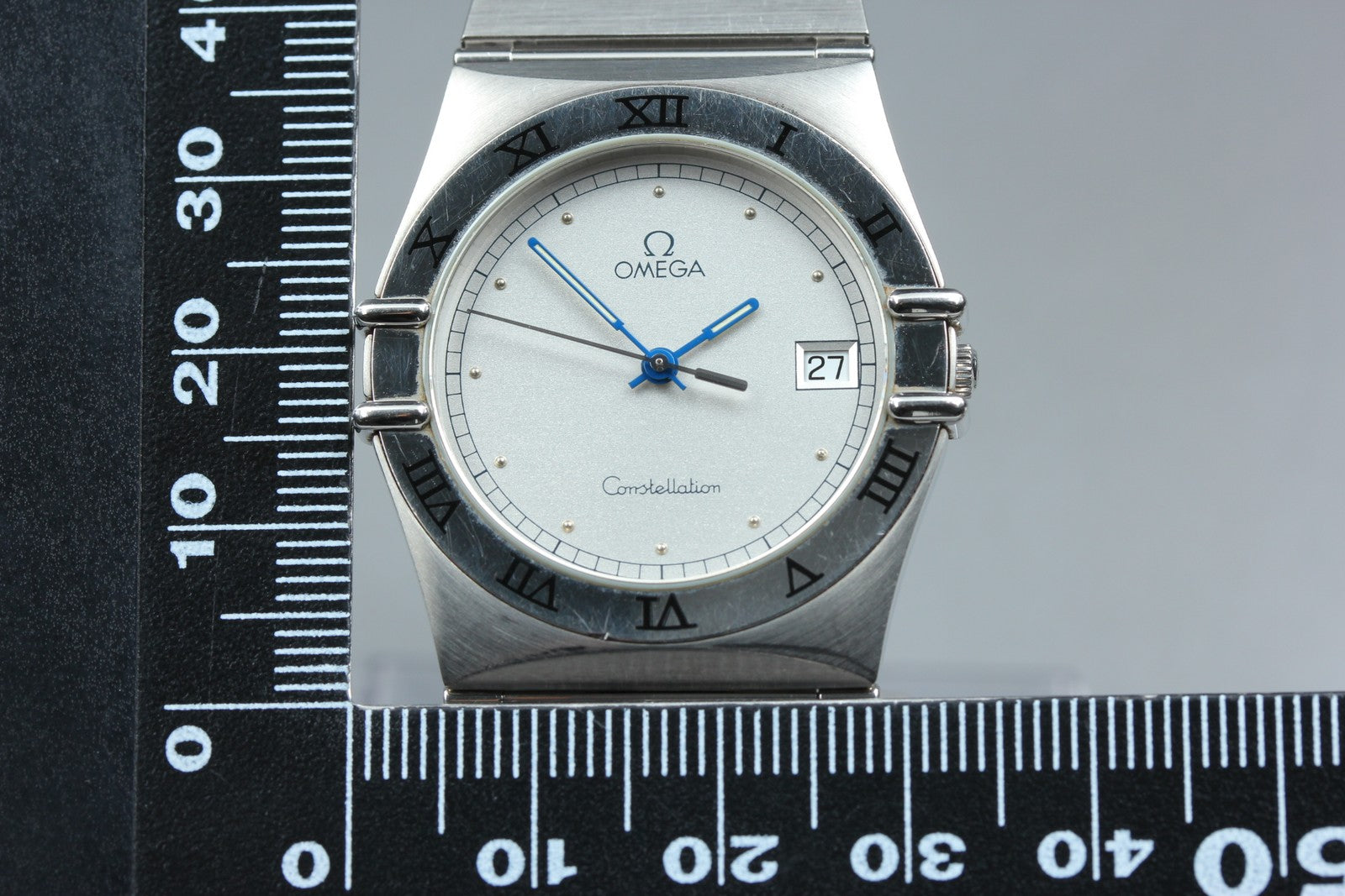 Full Set 1995 Near MINT OMEGA Constellation 32mm 396.1070.1 Quartz Men's Vintage