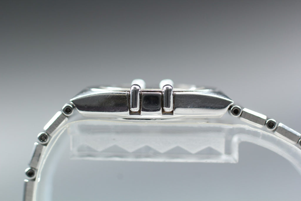 Full Set 1993 Near MINT OMEGA Constellation 22mm 795.1080.1 Silver Quartz Women