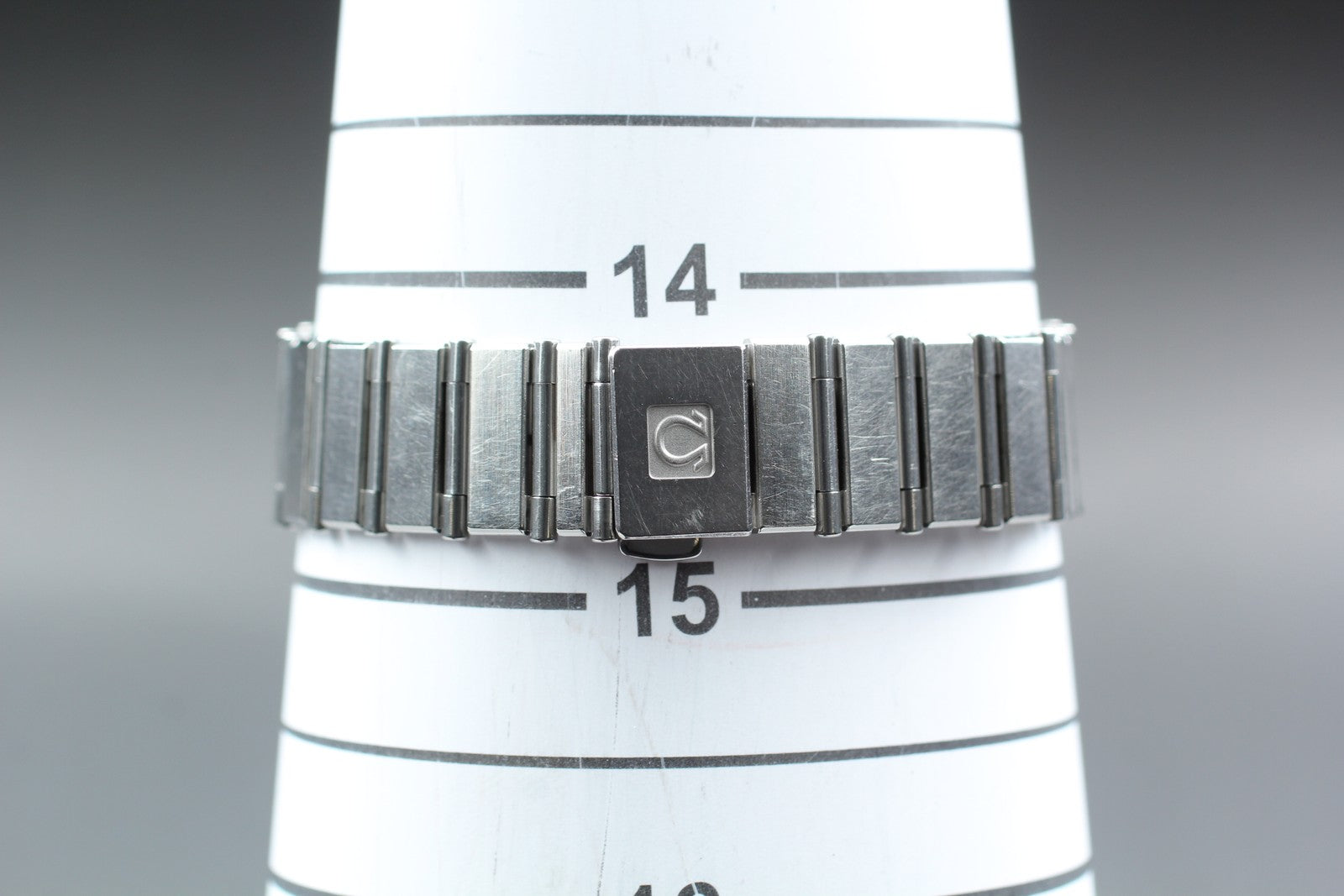 Full Set 1993 Near MINT OMEGA Constellation 22mm 795.1080.1 Silver Quartz Women