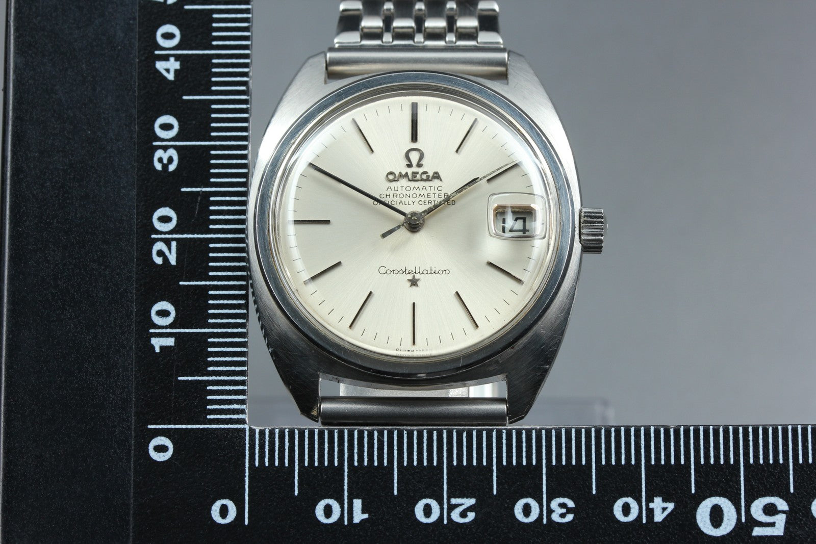 1966 Near MINT OMEGA Constellation Chronometer 34mm 168.017 Automatic Men's