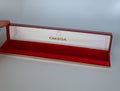 Near MINT OMEGA Vintage Red Watch Box Genuine Case Only for Women's #2587-2