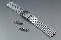 Near MINT OMEGA Brick Bracelet FF518/1040 19mm Stainless steel Men's Vintage