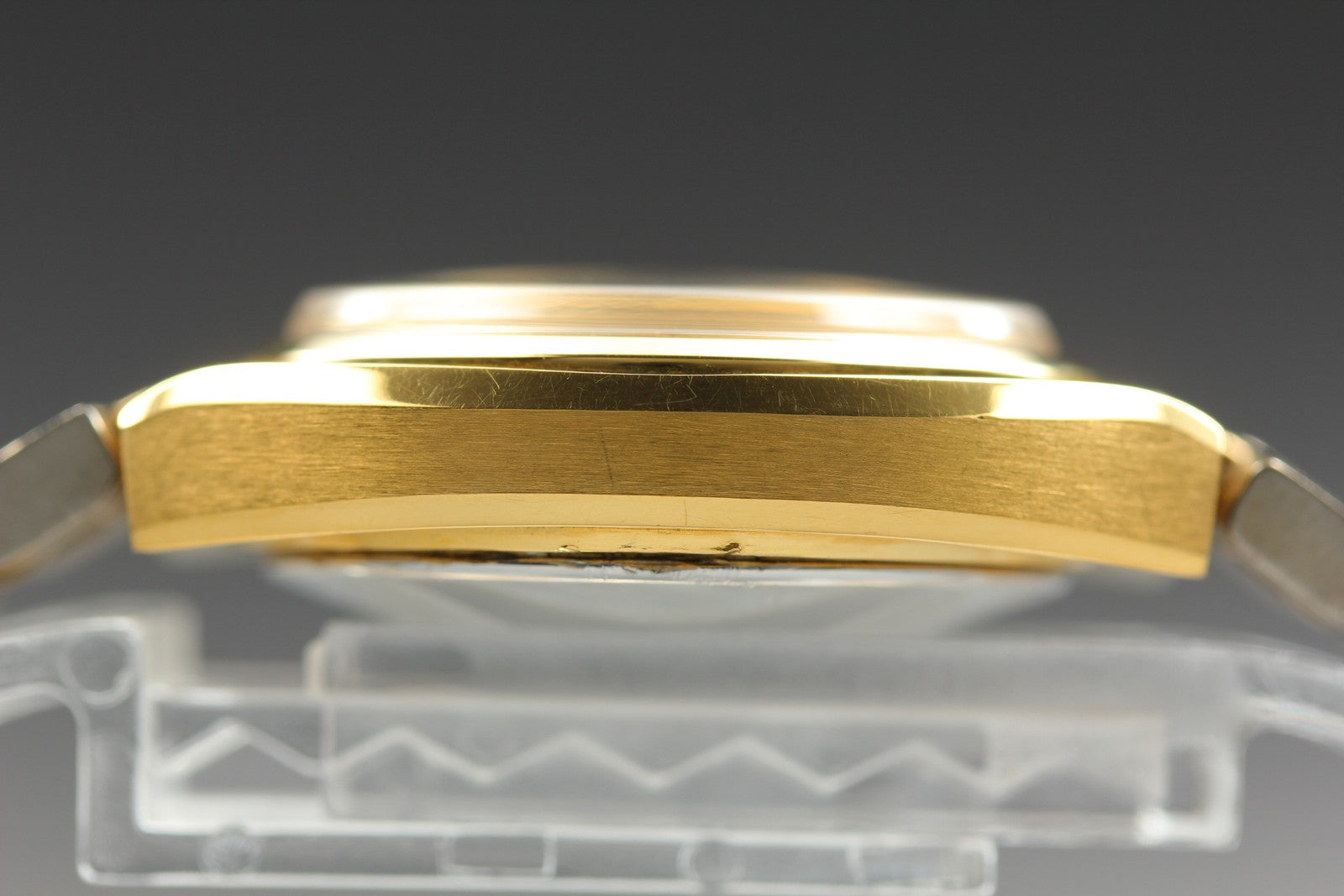 1979 MINT/Box OMEGA Seamaster 27mm 566.0087 Automatic Gold Dial Women's Vintage