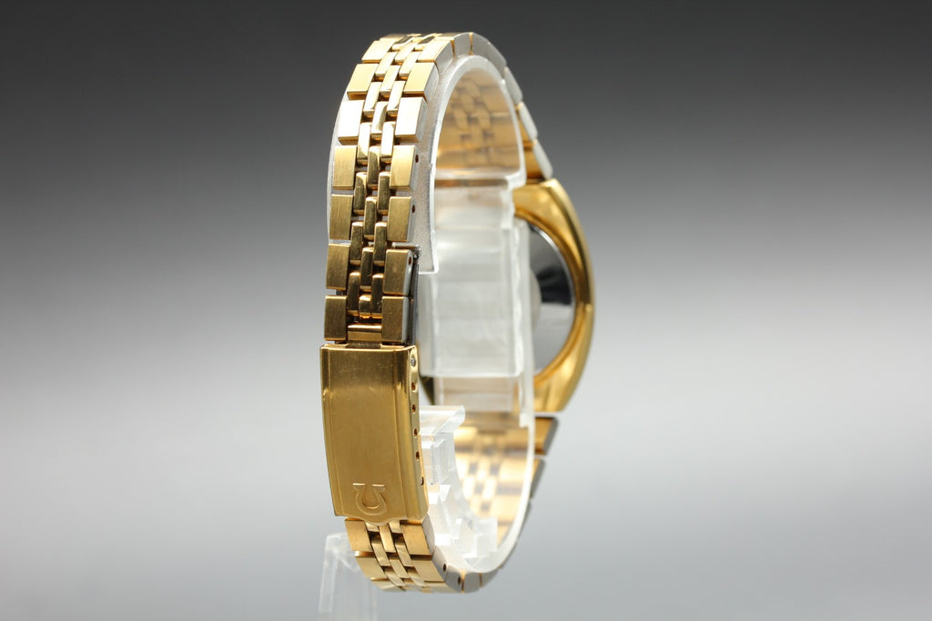 1979 MINT/Box OMEGA Seamaster 27mm 566.0087 Automatic Gold Dial Women's Vintage
