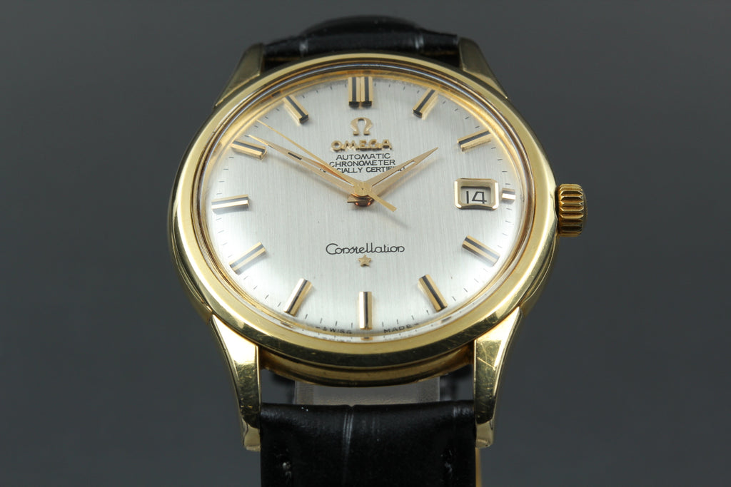 1962 Near MINT OMEGA Constellation Chronometer 36mm 168.001 Automatic Men's