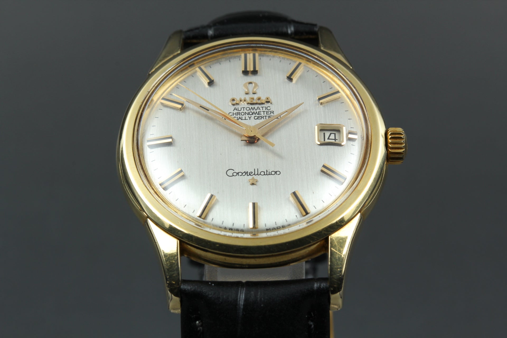 1962 Near MINT OMEGA Constellation Chronometer 36mm 168.001 Automatic Men's