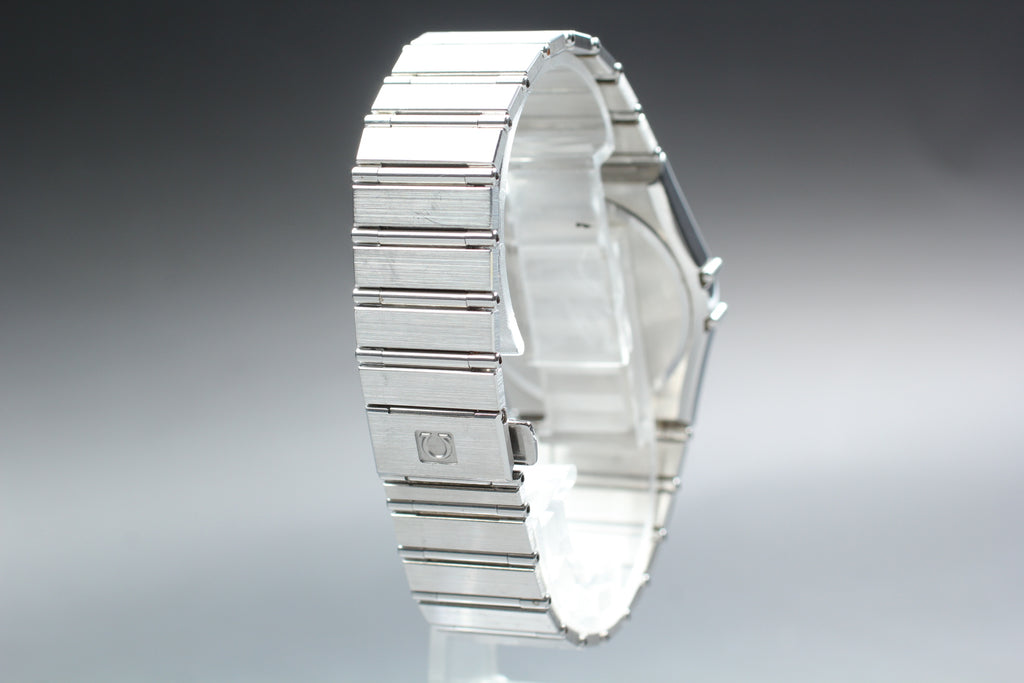 1991 Near MINT OMEGA Constellation 32mm 396.1070.1 Quartz White Men's Vintage