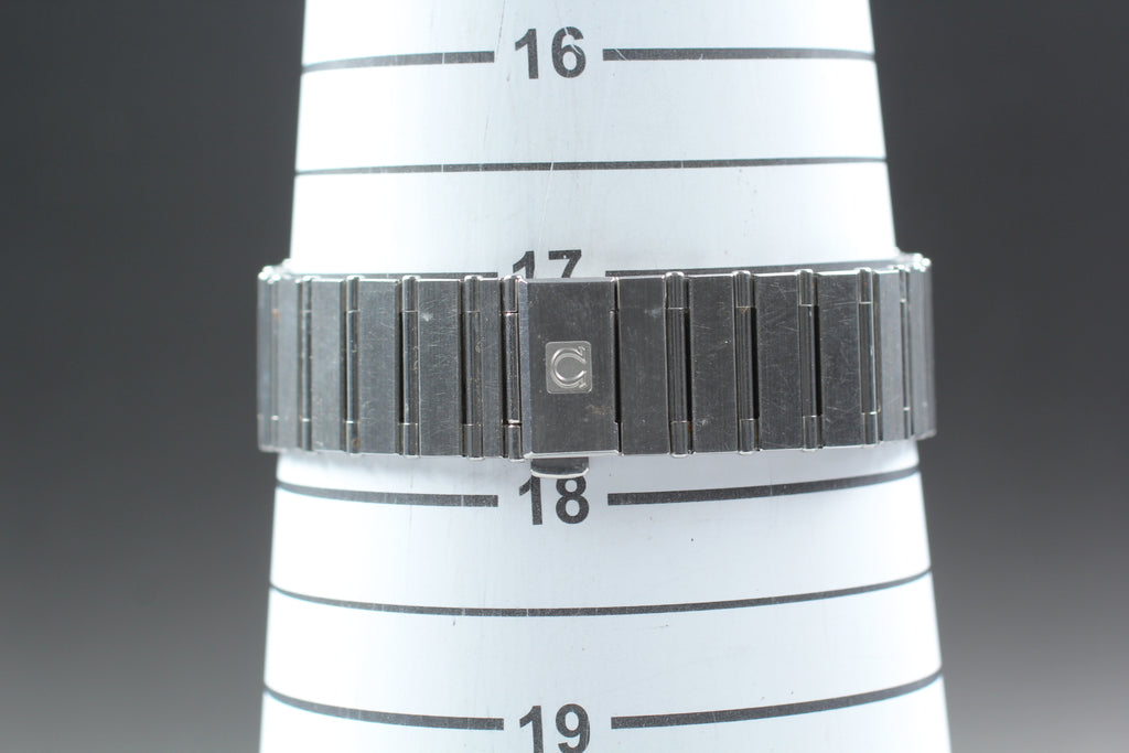 1991 Near MINT OMEGA Constellation 32mm 396.1070.1 Quartz White Men's Vintage
