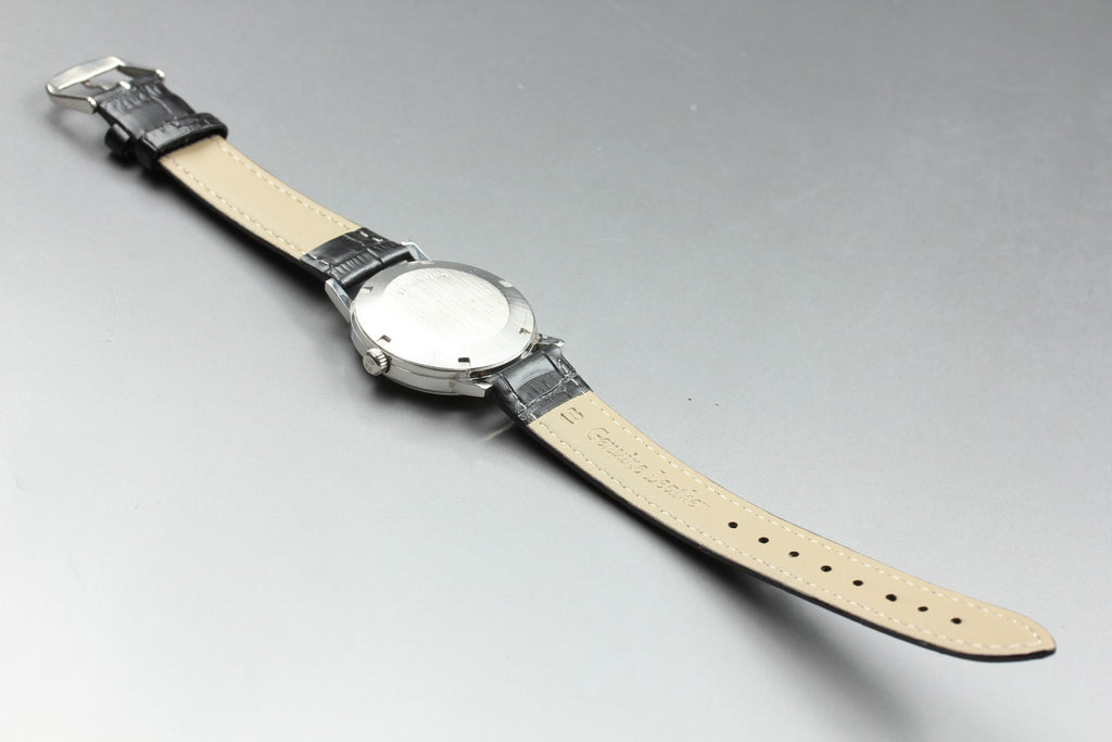 1971 Near MINT OMEGA Geneve 34mm 166.070 Automatic Silver Dial Men's Vintage