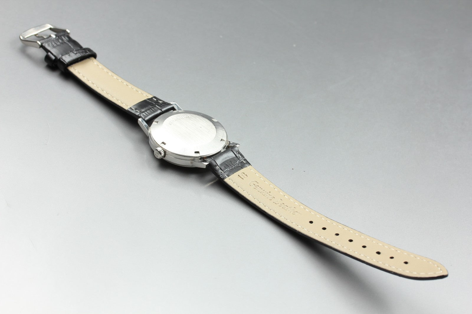 1971 Near MINT OMEGA Geneve 34mm 166.070 Automatic Silver Dial Men's Vintage