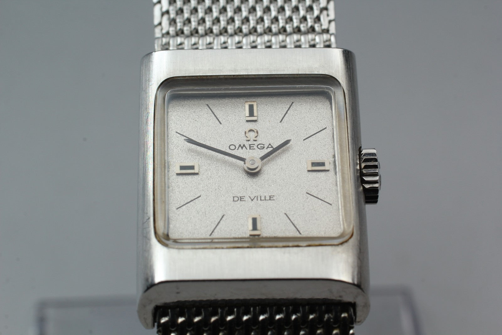 1971 Near MINT OMEGA De Ville 20mm 511.344 Manual Silver Dial Women's Vintage