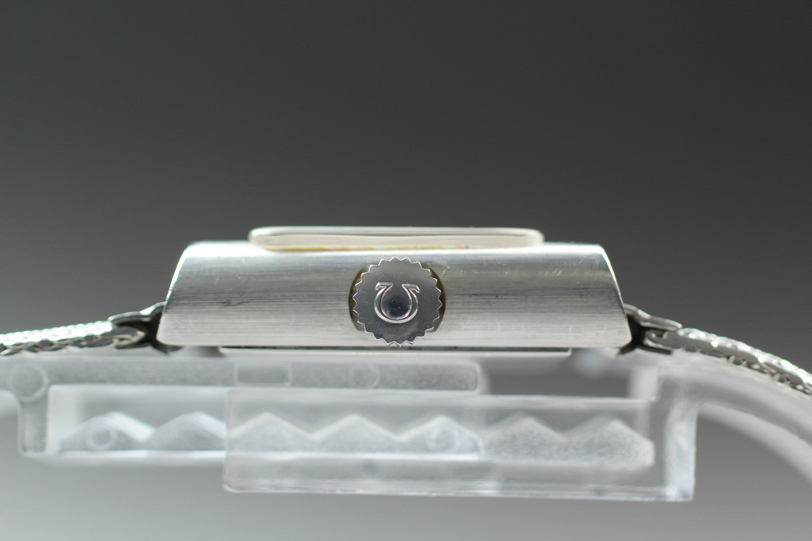 1971 Near MINT OMEGA De Ville 20mm 511.344 Manual Silver Dial Women's Vintage