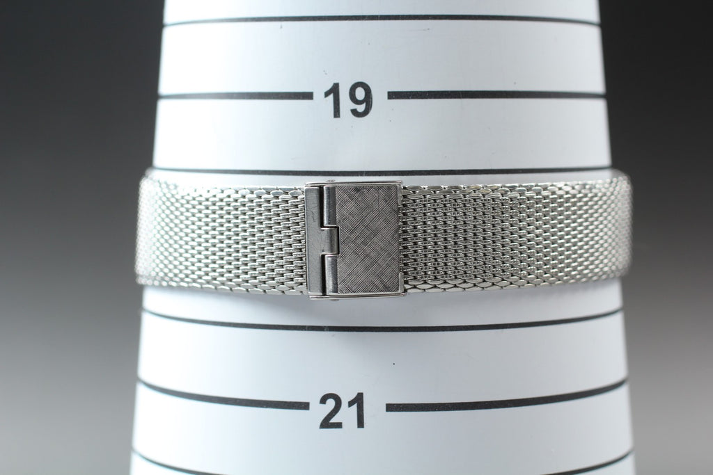 1971 Near MINT OMEGA De Ville 20mm 511.344 Manual Silver Dial Women's Vintage