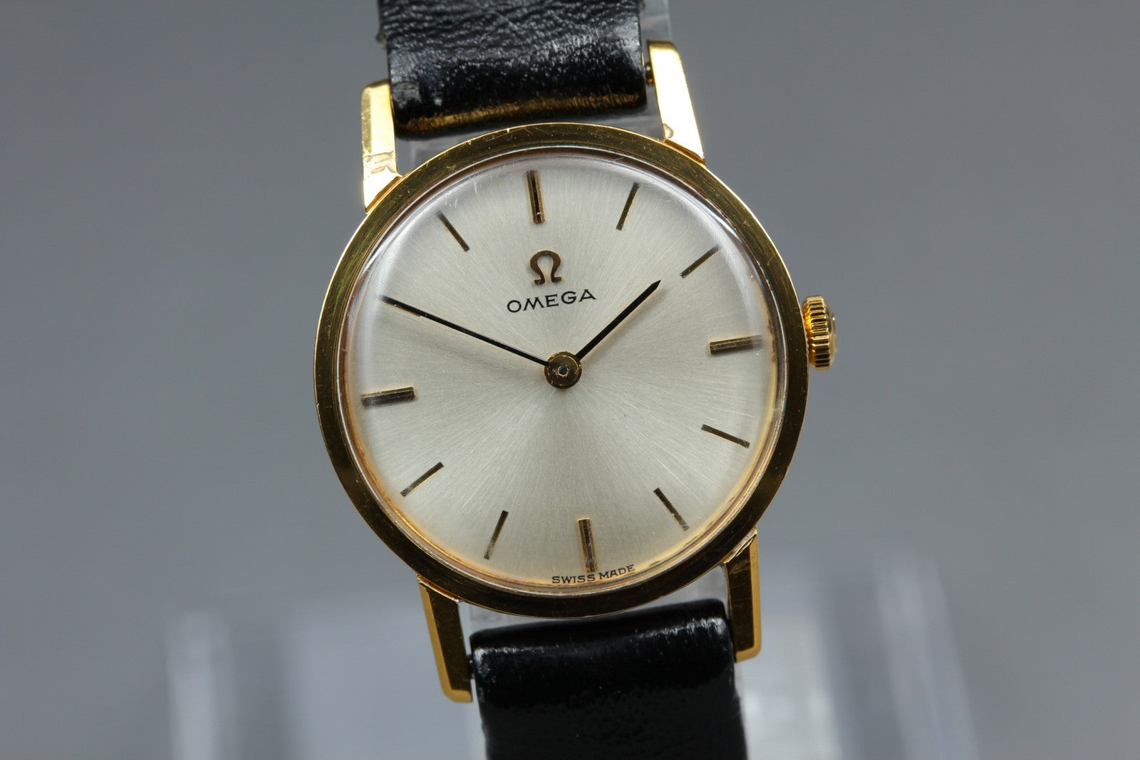1964 w/Box OMEGA 511.021 24mm Manual Wind Champagne Dial Women's Vintage Exc+5