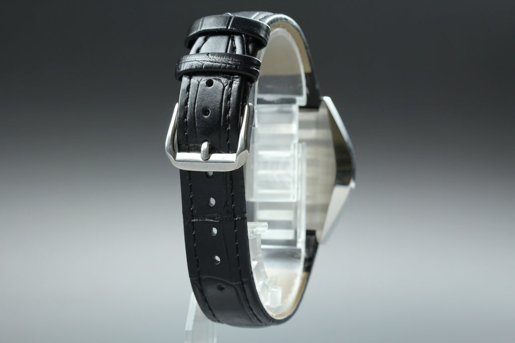 Near MINT OMEGA De Ville 34mm 166.051 Automatic Silver Dial Men's Watch Vintage