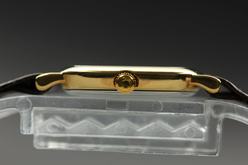 1989 Near MINT/Box, Paper OMEGA De Ville 21mm 595.0098.2 Quartz Women's Vintage