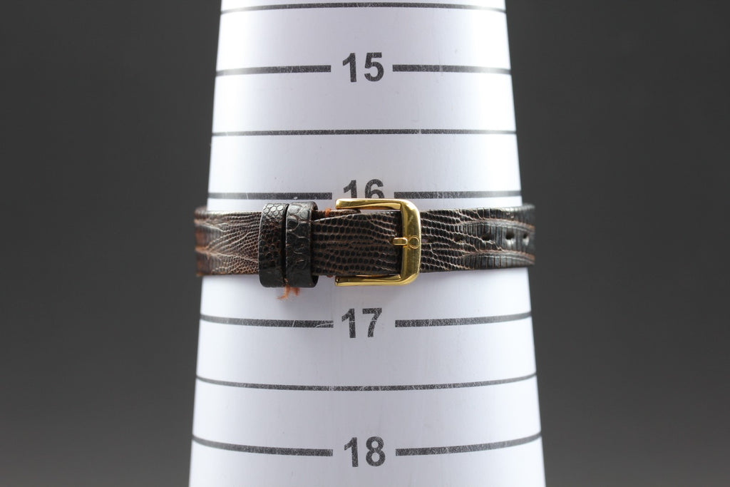 1989 Near MINT/Box, Paper OMEGA De Ville 21mm 595.0098.2 Quartz Women's Vintage