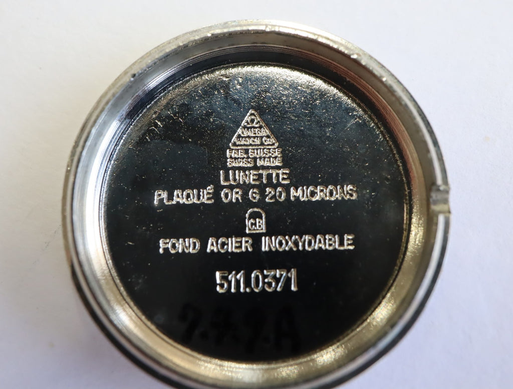1979 Near MINT/Box, Paper OMEGA De Ville 20mm 511.0371 Manual Gold Women Vintage