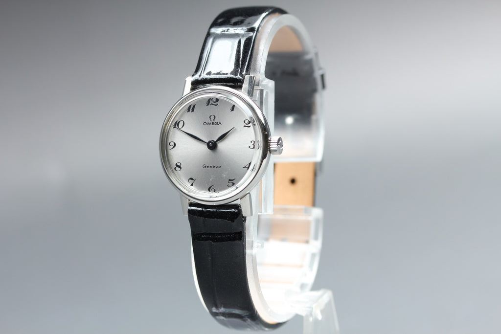 1969 Near MINT OMEGA Geneve 23mm 511.457 Manual Breguet Dial Women Vintage