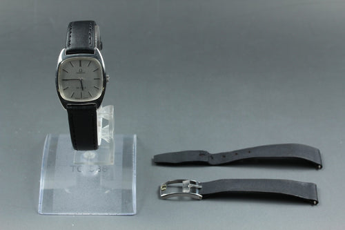 1978 MINT OMEGA De Ville 25mm 511.0531 Manual Wind Silver Dial Women's Vintage