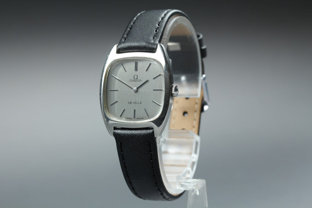 1978 MINT OMEGA De Ville 25mm 511.0531 Manual Wind Silver Dial Women's Vintage