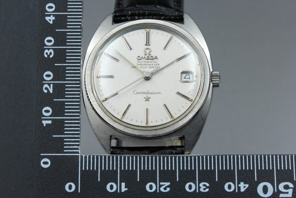1969 Near MINT OMEGA Constellation 35mm 168.017 Automatic Silver Men's Vintage