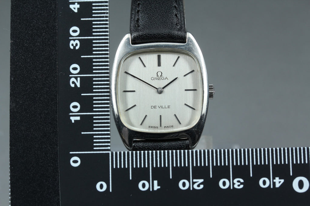 1978 MINT OMEGA De Ville 25mm 511.0531 Manual Wind Silver Dial Women's Vintage