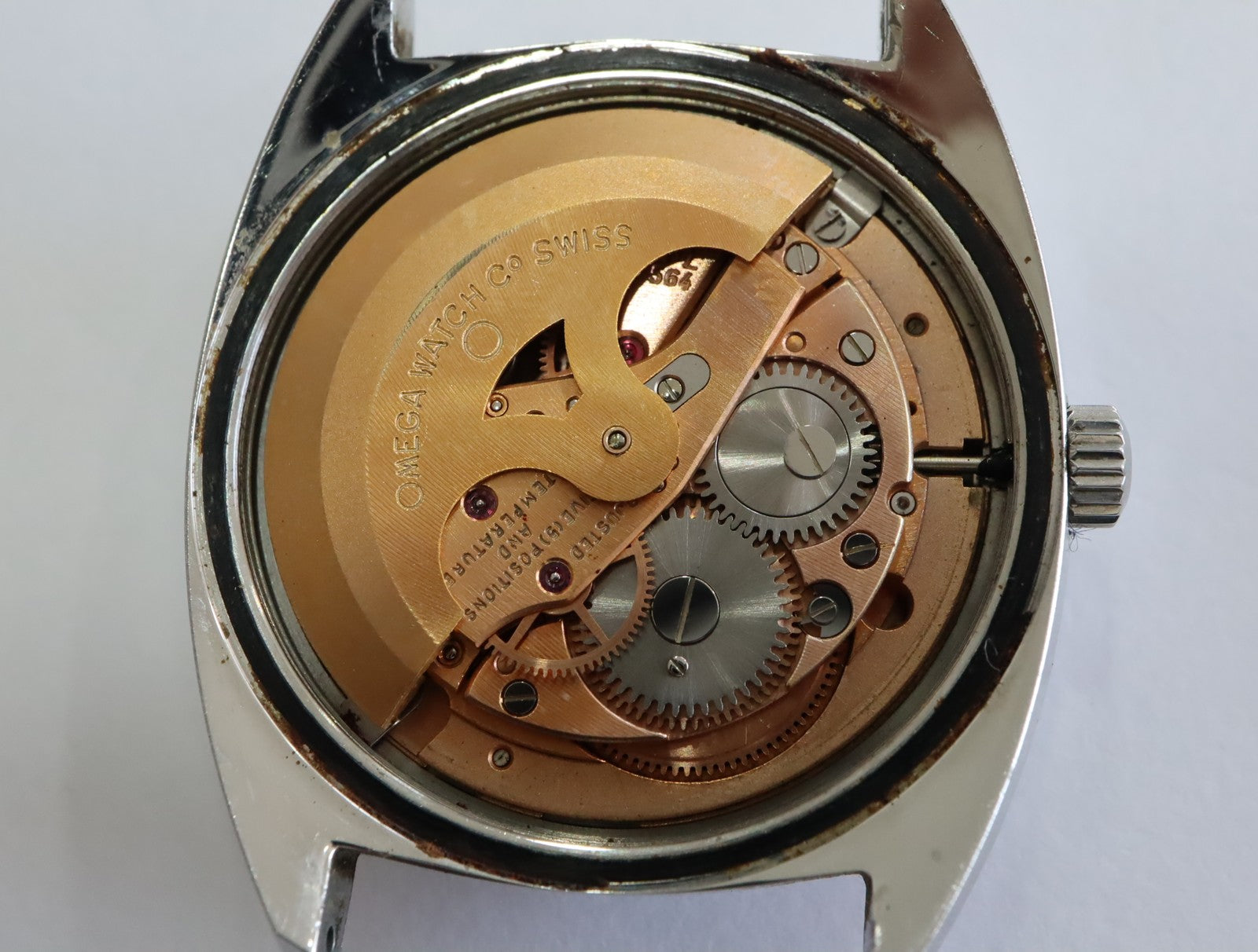 1969 Near MINT OMEGA Constellation 35mm 168.017 Automatic Silver Men's Vintage