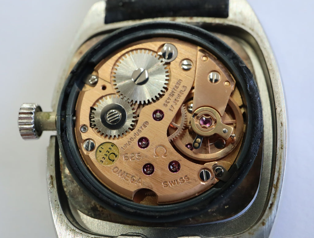 1978 MINT OMEGA De Ville 25mm 511.0531 Manual Wind Silver Dial Women's Vintage