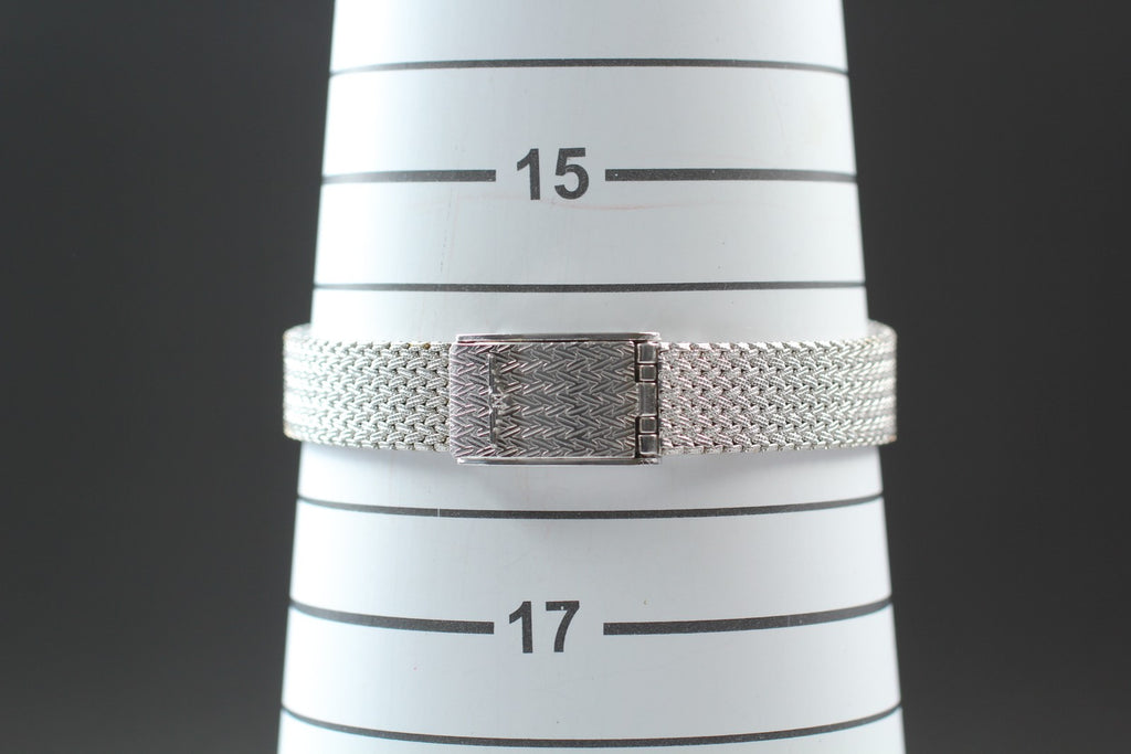 LONGINES 961 3320 22mm Quartz Stainless Steel Silver Dial Women's Vintage Exc+5