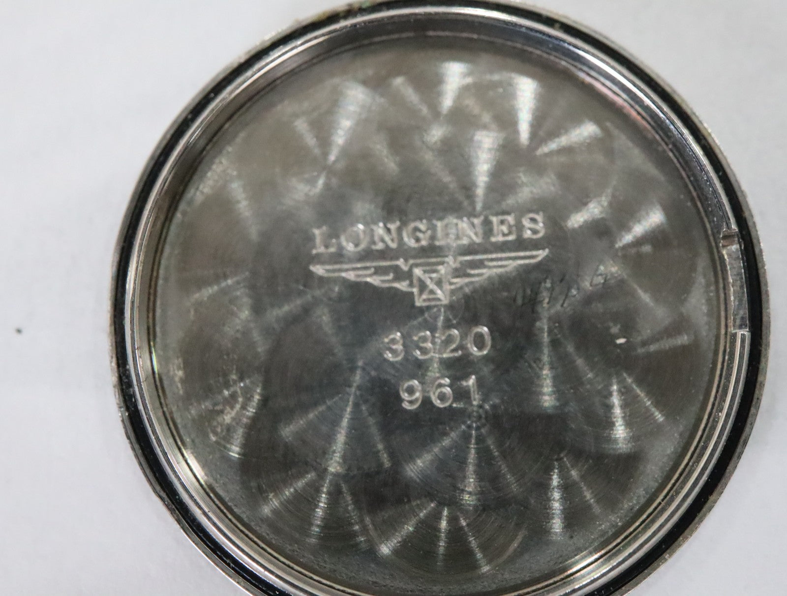 LONGINES 961 3320 22mm Quartz Stainless Steel Silver Dial Women's Vintage Exc+5