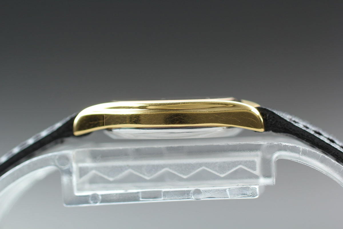 1982 Near MINT/Box, Paper OMEGA De Ville 20mm 591.0158 Quartz Gold Women Vintage