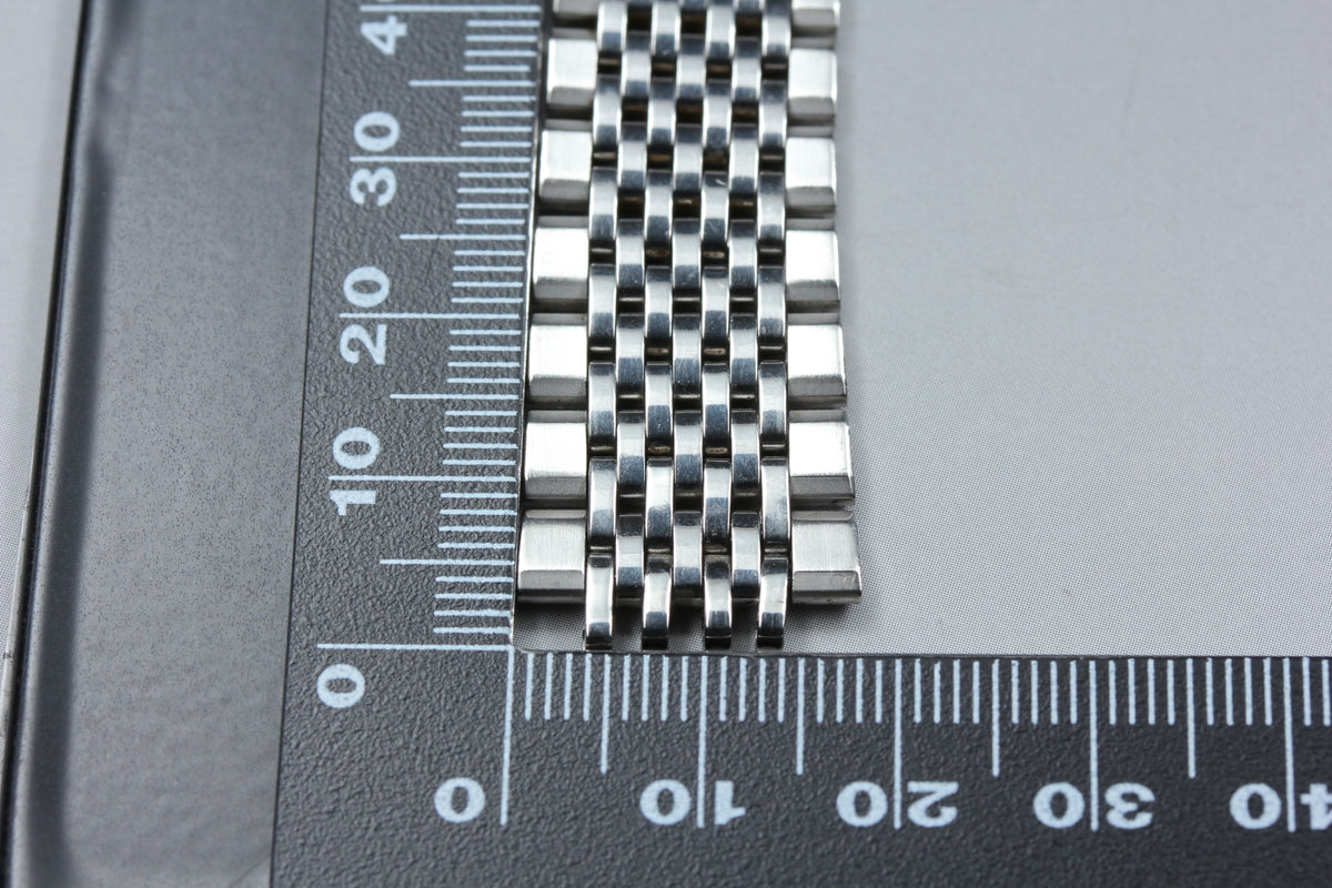 Near MINT OMEGA Seamaster Bracelet FF800/1444 18mm Stainless Steel Men's Vintage