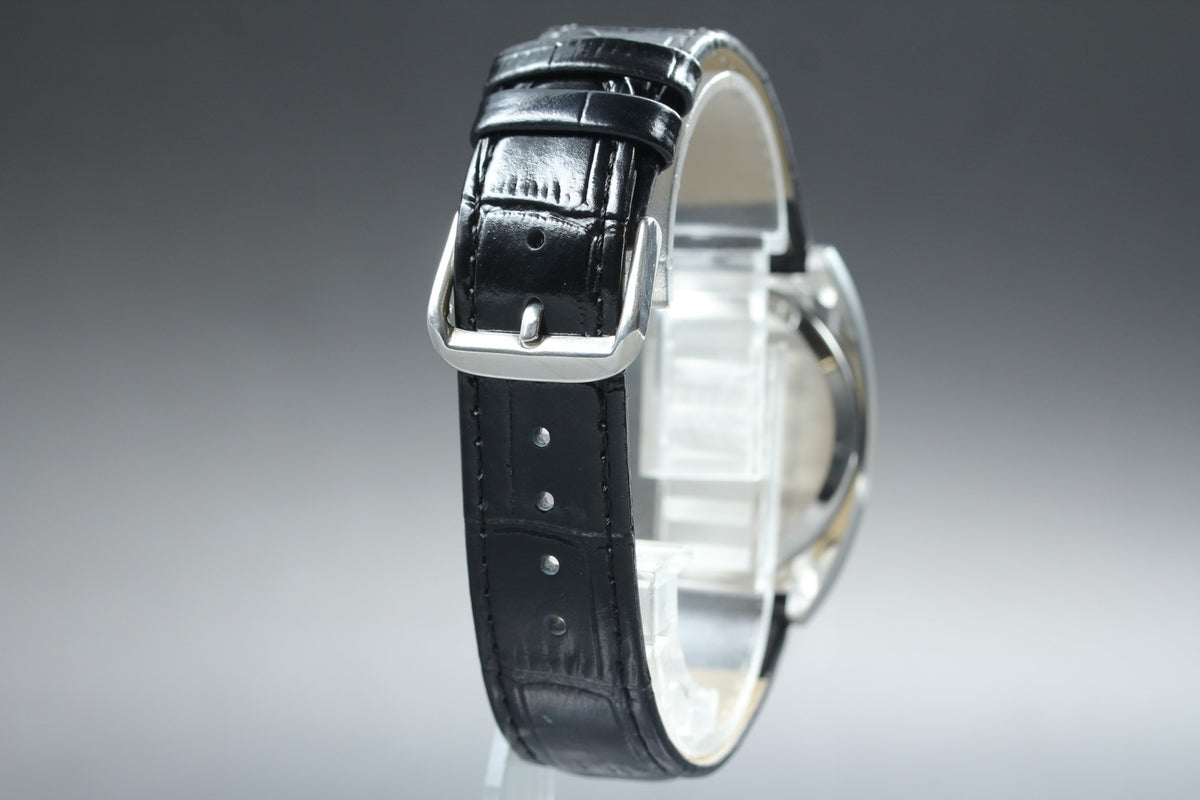 1979 OMEGA Seamaster 35mm 196.0115 Quartz Silver Dial Men's Watch Vintage Exc+5