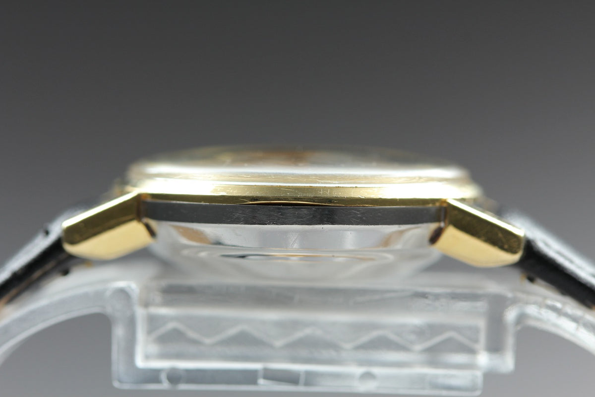 Near MINT OMEGA Seamaster De Ville 27mm Automatic Champagne Dial Women's Vintage