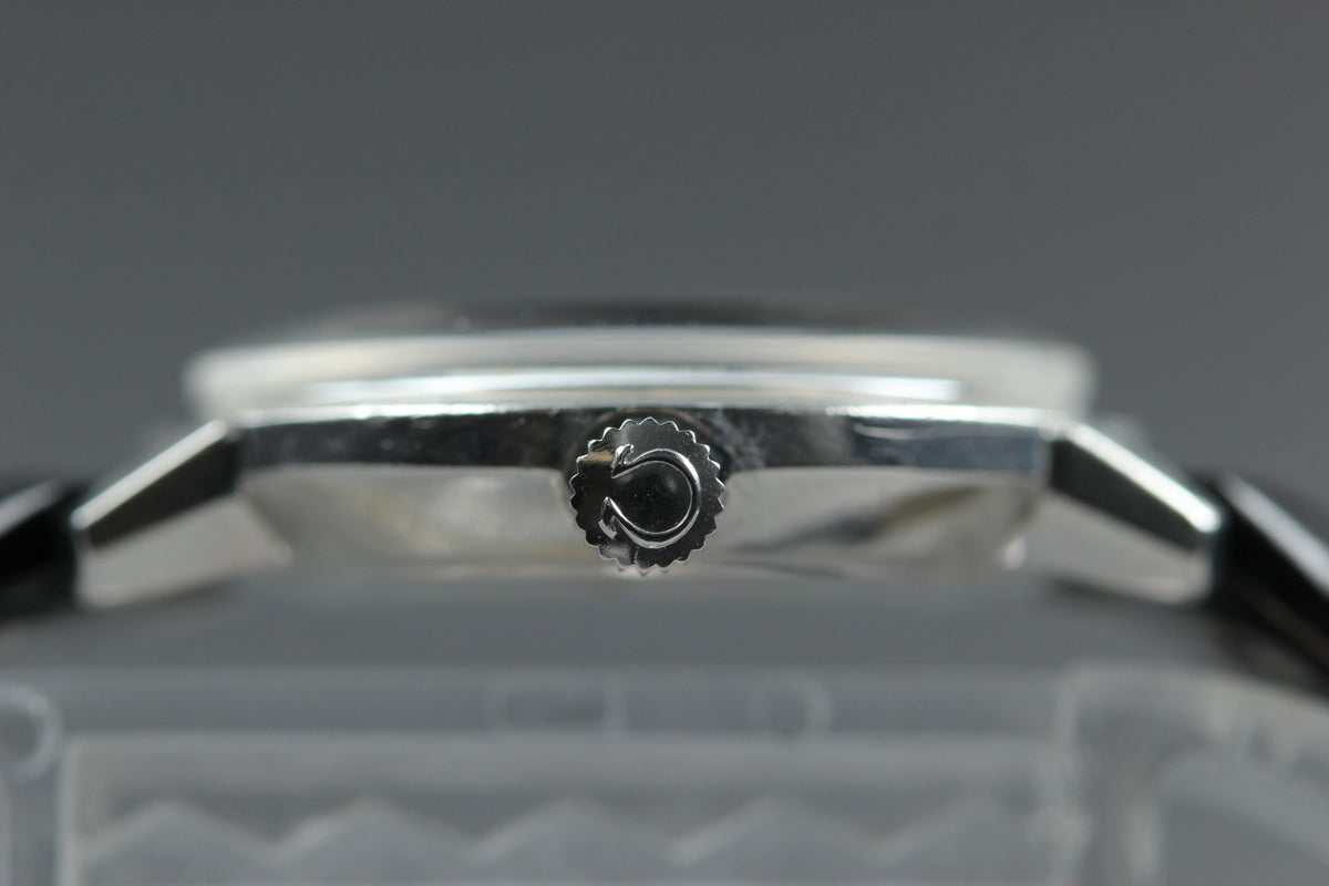 Near MINT OMEGA Seamaster De Ville 25mm 515.008 Manual Silver Dial Women Vintage