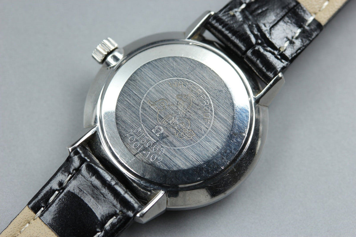 Near MINT OMEGA Seamaster De Ville 25mm 515.008 Manual Silver Dial Women Vintage