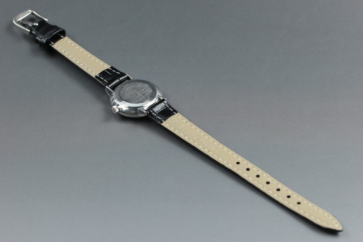 Near MINT OMEGA Seamaster De Ville 25mm 515.008 Manual Silver Dial Women Vintage