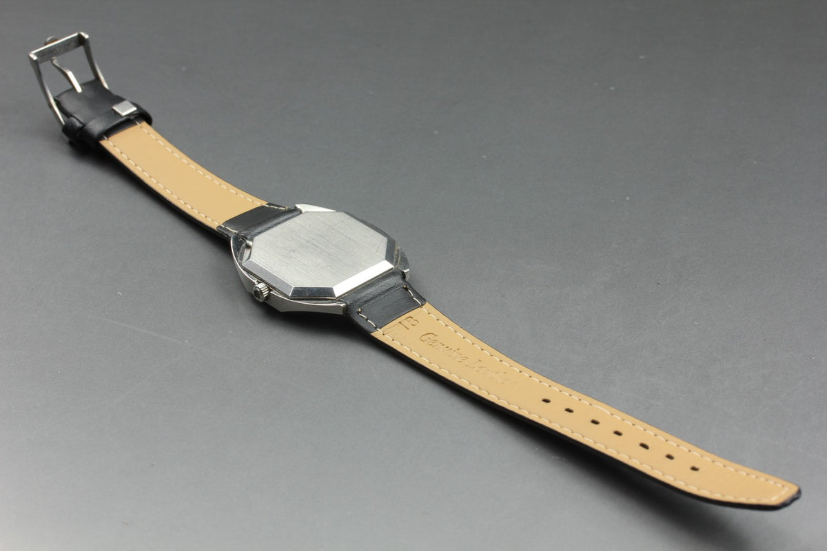1975 Near MINT OMEGA Constellation 34mm 191.0012 Quartz Silver Men's Vintage