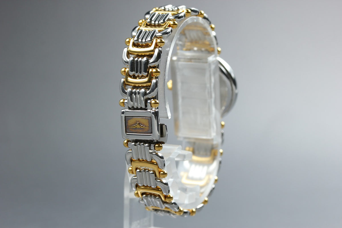 Near MINT/Box LONGINES 175 7567 22mm Quartz L6.200.3 White Roman Women's Vintage