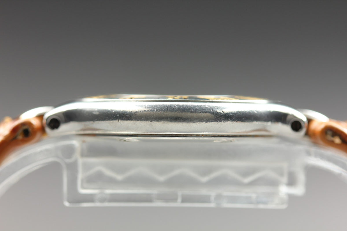 Near MINT Cartier Must 21 Vantian SM 28mm 1340 Quartz Silver Dial Women Vintage