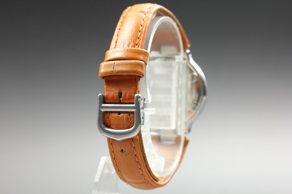 Near MINT Cartier Must 21 Vantian SM 28mm 1340 Quartz Silver Dial Women Vintage