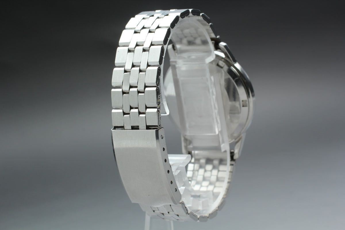 1967 Near MINT OMEGA Seamaster Geneve 34mm 166.002 Automatic Silver Dial Men's