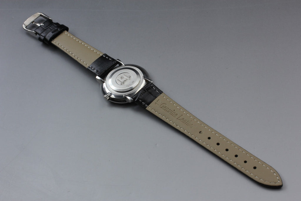 1970s Near MINT OMEGA De Ville 33mm TOOL.104 Manual Silver Dial Men's Vintage