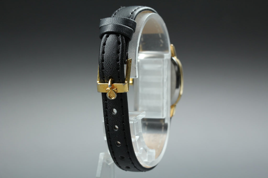 1979 Near MINT OMEGA De Ville 21mm 511.0509 Manual Gold Dial Women's Vintage