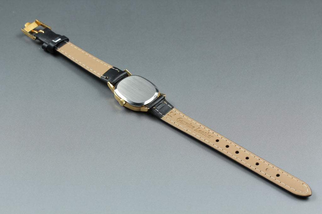 1979 Near MINT OMEGA De Ville 21mm 511.0509 Manual Gold Dial Women's Vintage