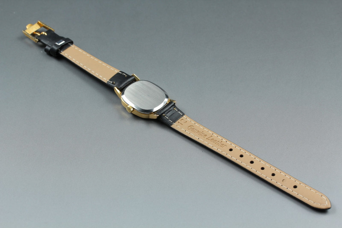 1979 Near MINT OMEGA De Ville 21mm 511.0509 Manual Gold Dial Women's Vintage