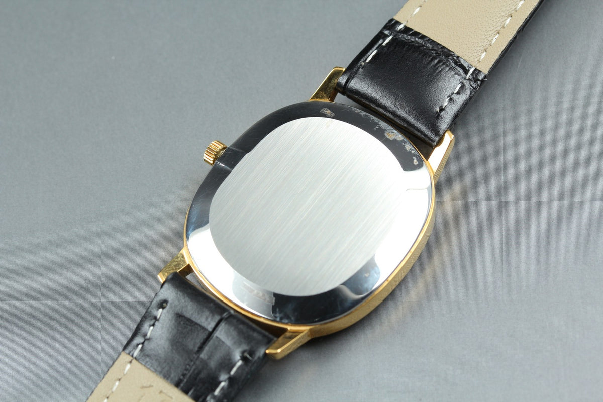 1979 Near MINT OMEGA De Ville 30mm 111.0148 Manual Gold Dial Men's Watch Vintage